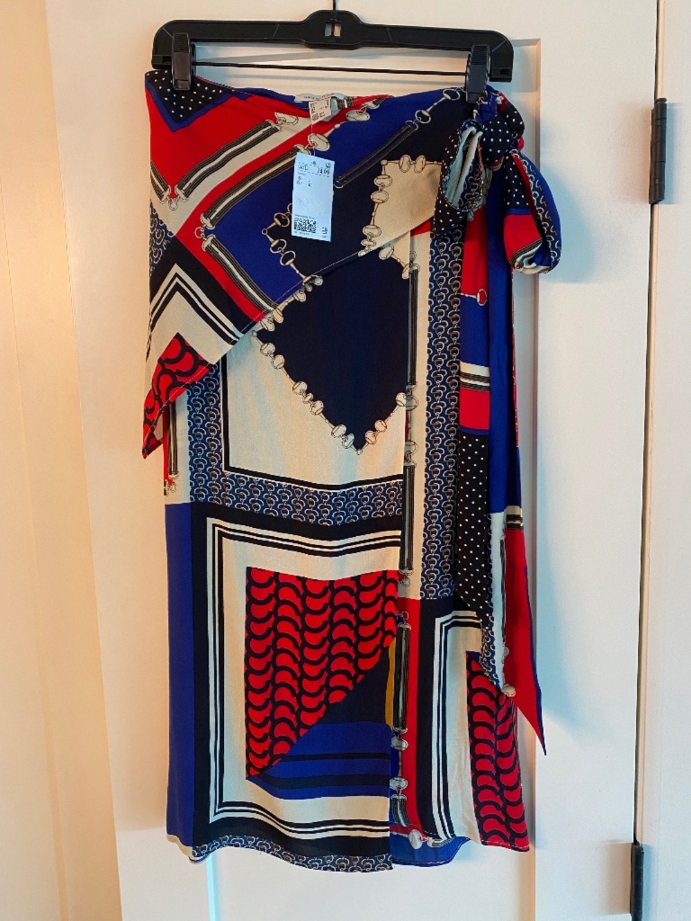 H&M Edition scarf print skirt
